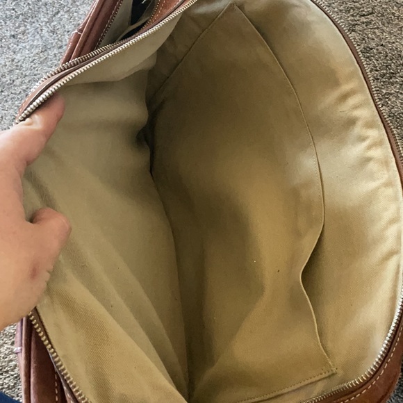 Cole Haan Leather Messenger Bag - Picture 12 of 13
